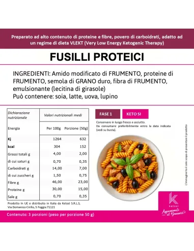 Fusilli Proteici