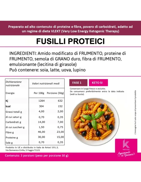 Fusilli Proteici