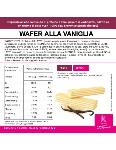 Wafer Vaniglia