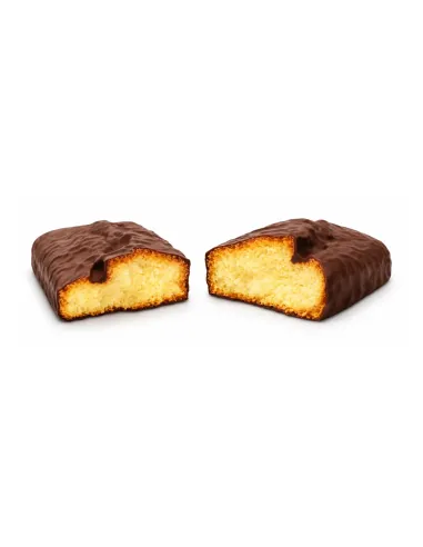Plumcake proteici all'arancia ricoperti al cioccolato Ketosì