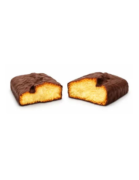Plumcake proteici all'arancia ricoperti al cioccolato Ketosì